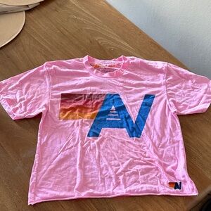 Kids Pink Graphic T-Shirt